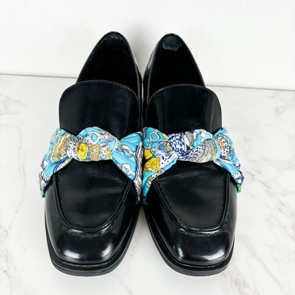 Jefferey Campbell Free People Bollero Scarf Loafers Sz 38 (US 7.5) - Picture 5 of 12